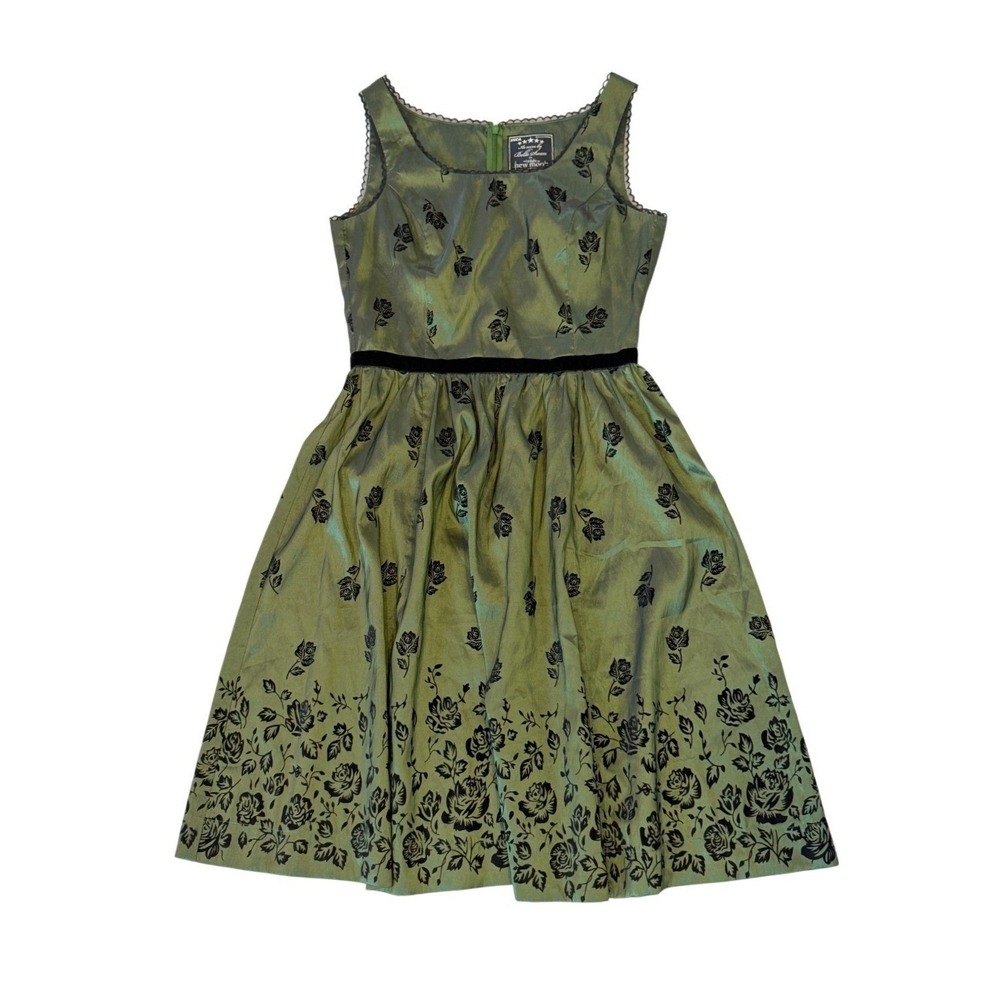 NECA Womens XL Green Floral Twilight Saga New Moon Bella Swan Birthday Dress